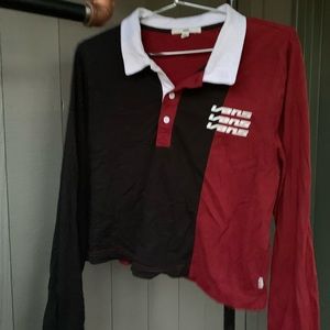 Vans Long Sleeve Cropped Tee